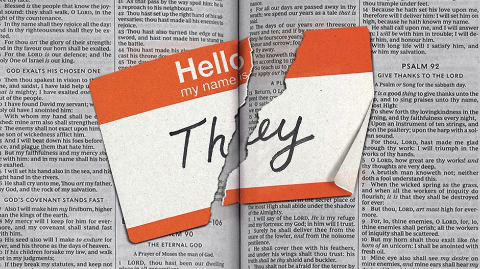 ‘They’ Is Not a Pronoun for God