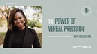 The Power of Verbal Precision with Ashlee Eiland