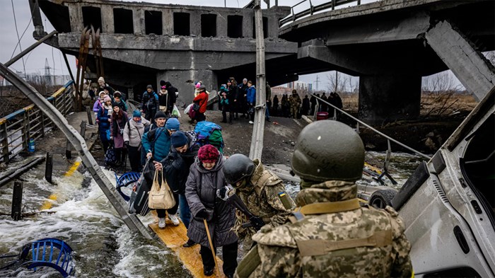 Россияне дошли до Ирпеня, евангельского центра Украины, христианские организации эвакуируются