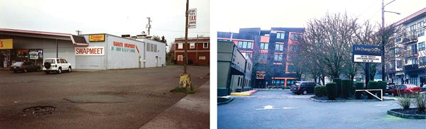 Life Change Church in Portland, Oregon—once a gas station—has seen the effects of gentrification. Life Change Church in Portland, Oregon—once a gas station—has seen the effects of gentrification.