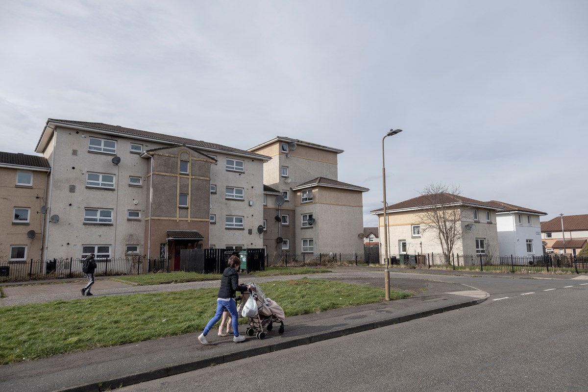 Scene from Niddrie, Edinburgh Scene from Niddrie, Edinburgh
