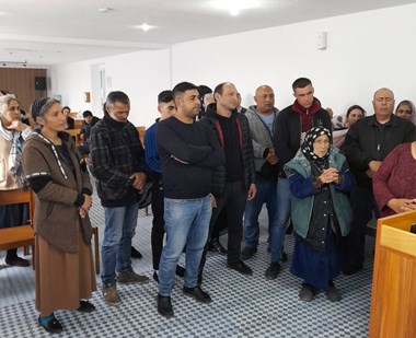 Roma churches in Edinet, Moldova, take in refugees. Roma churches in Edinet, Moldova, take in refugees.