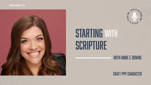 Starting with Scripture with Annie F. Downs