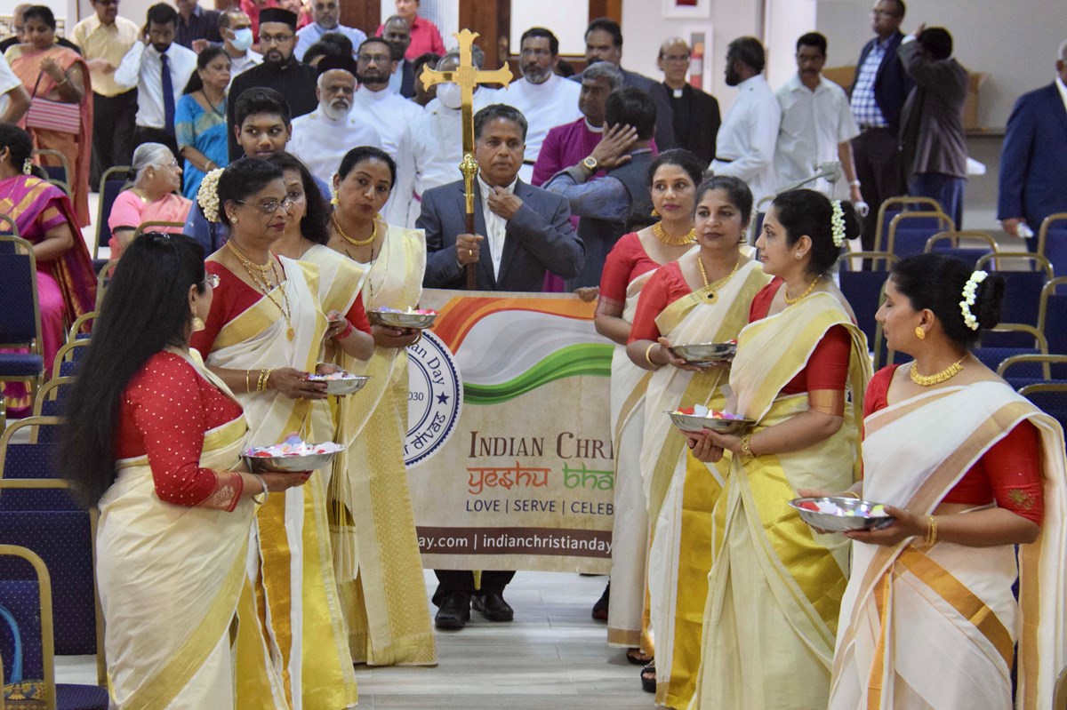 Expand to view slideshow of Indian Christian Day celebration in New York.