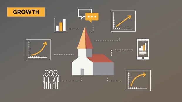 Don’t Expect Exponential: Churches and Salaries Grow Logarithmically