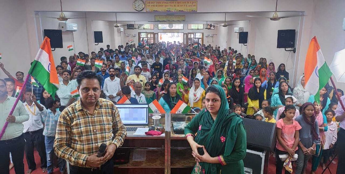 Siyyon Prayer Tower in Ludhiana participates in the 2022 India National Day of Prayer.