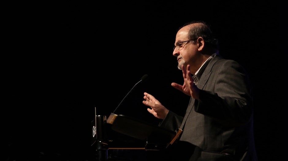 Mike Cosper on Salman Rushdie is the Canary in a Free Speech Coal Mine, but the Liberty at Stake is Moral and Spiritual, Not Just Intellectual