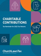 Charitable Contributions Tax Reminder 2022