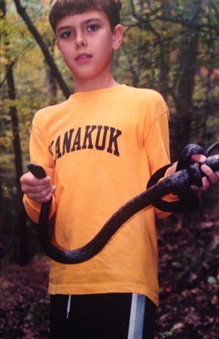 Logan Yandell at age 9