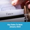 Key Tax Dates January 2023