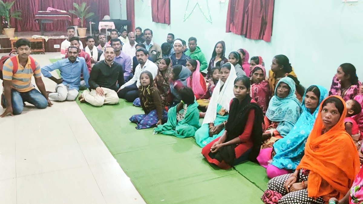 Thirty-four tribal Christians take refuge in a church in Kondagaon, Chhattisgarh on December 26, 2022. 