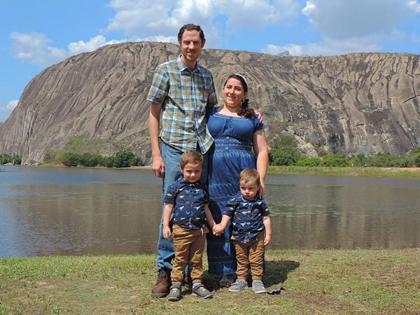 MAF missionary pilot Ryan Koher and family