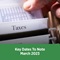 Key Tax Dates March 2023