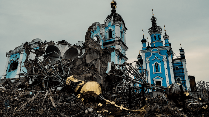 Informe: 500 iglesias y lugares religiosos ucranianos dañados por militares rusos