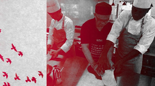 Former drug addicts at halfway house HCSA take part in a culinary class. Former drug addicts at halfway house HCSA take part in a culinary class.