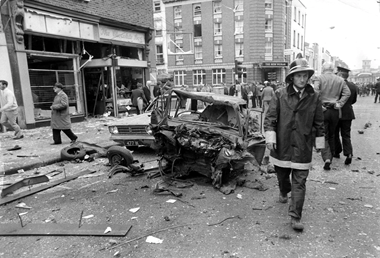 The bombing in Dublin in 1974. The bombing in Dublin in 1974.