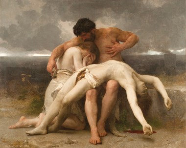 The First Mourning by William-Adolphe Bouguereau (1888)