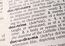 Who Defines Doctrine?