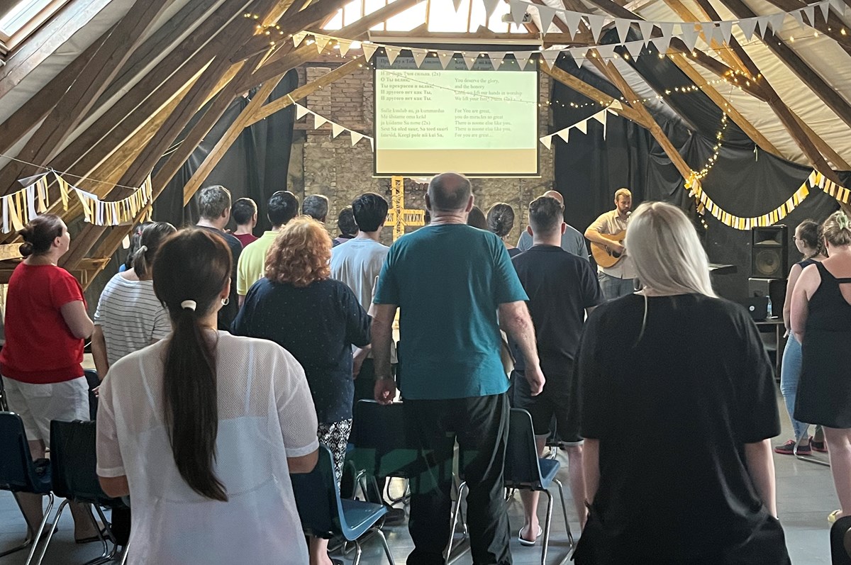 A retreat for BMTS students impacted by war at Camp Wesley in Latvia. A retreat for BMTS students impacted by war at Camp Wesley in Latvia.