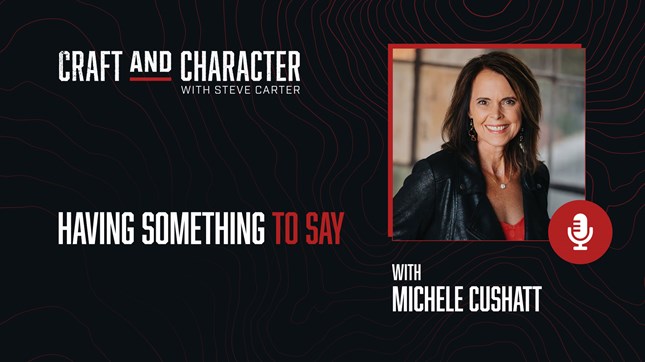Having Something to Say with Michele Cushatt Having Something to Say with Michele Cushatt