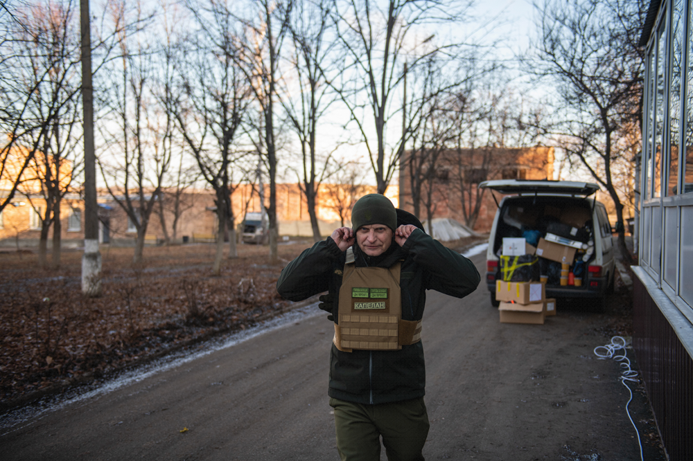 There are now about 160 official chaplains in the Ukrainian military. Many of them are evangelical pastors. There are now about 160 official chaplains in the Ukrainian military. Many of them are evangelical pastors.