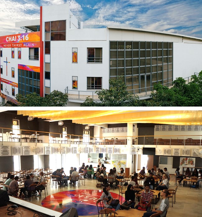 Top: Chai 3:16 Bottom: Inside the café where young individuals, who are contemplating suicide, come to seek help. Top: Chai 3:16 Bottom: Inside the café where young individuals, who are contemplating suicide, come to seek help.