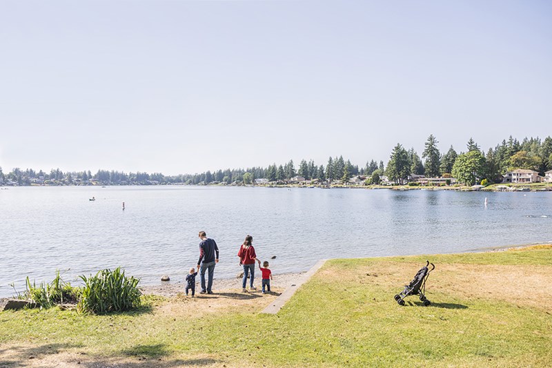 Mikhail and Nailia Manzurin fled Russia and now reside 40 minutes south of Seattle.