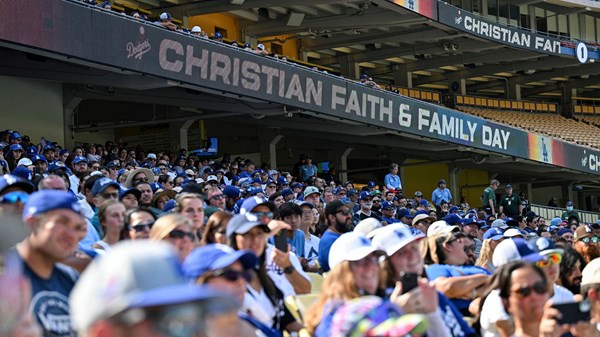 Christian Faith Family Day Dodger Stadium Baseball July 30 2023 T