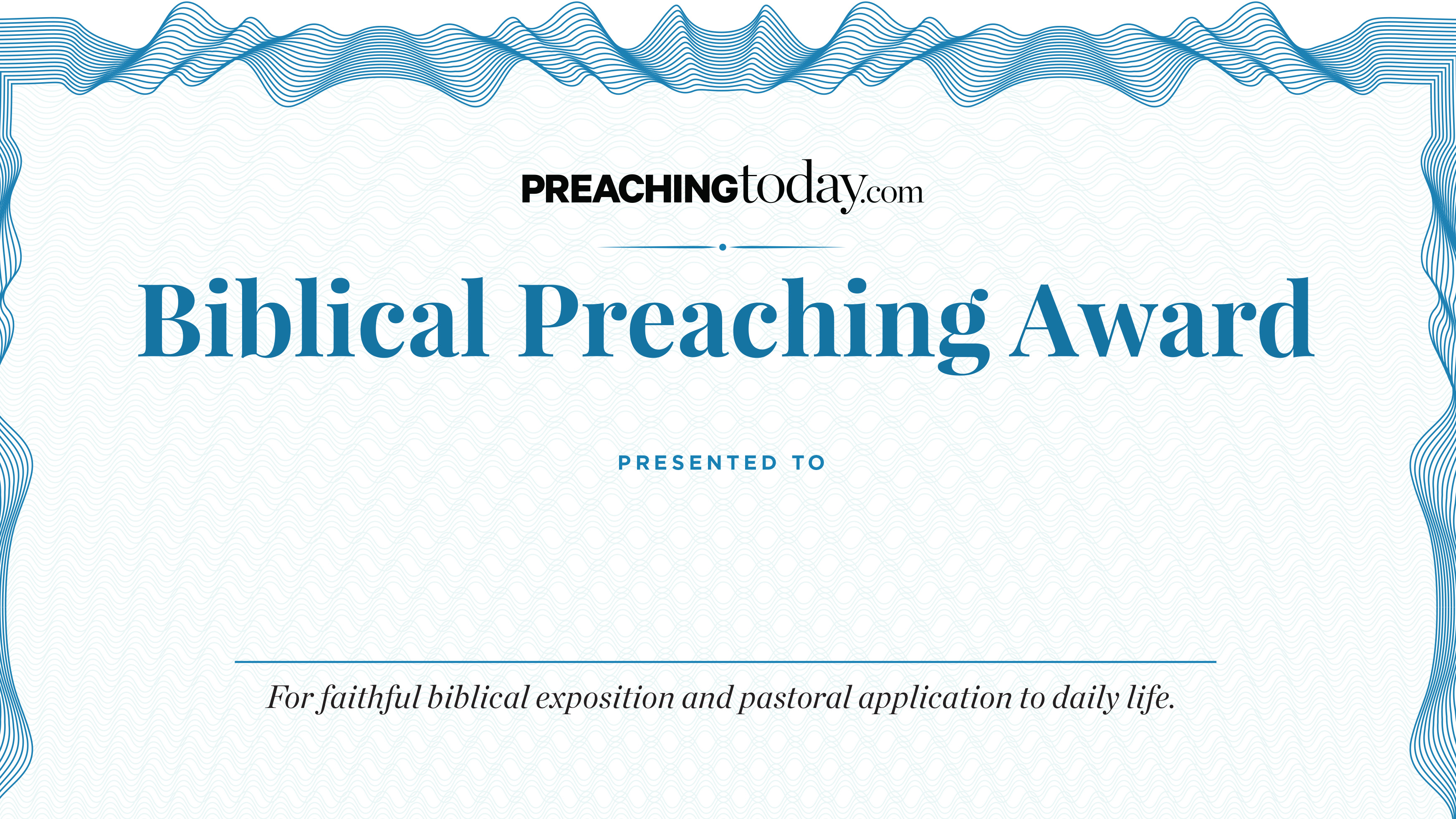 2023 Preaching Today Biblical Preaching Award Winners | Preaching Today