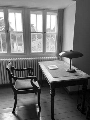 Bonhoeffer’s desk in his home