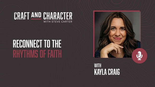 Reconnect to the Rhythms of Faith with Kayla Craig Reconnect to the Rhythms of Faith with Kayla Craig