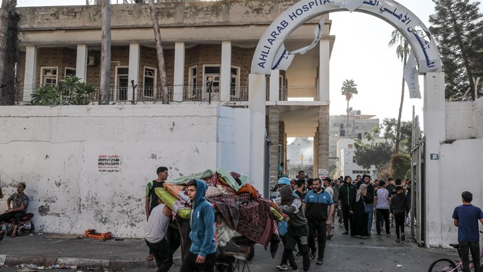 Scores Killed in Blast at Gaza’s Only Christian Hospital