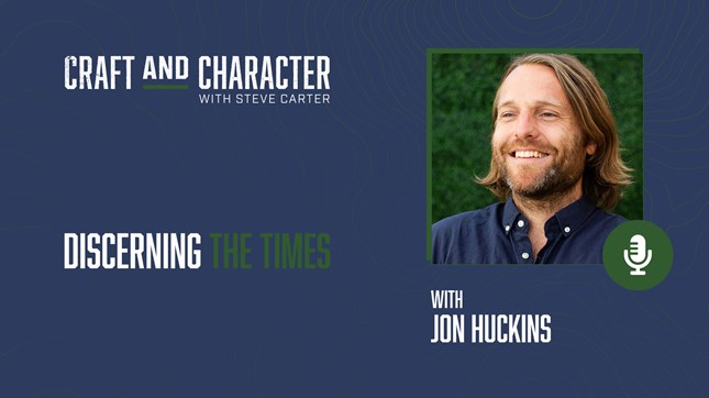 Discerning the Times with Jon Huckins Discerning the Times with Jon Huckins