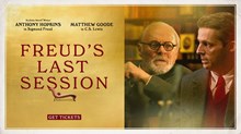 Freud's Last Session Starring Anthony Hopkins and Matthew Goode