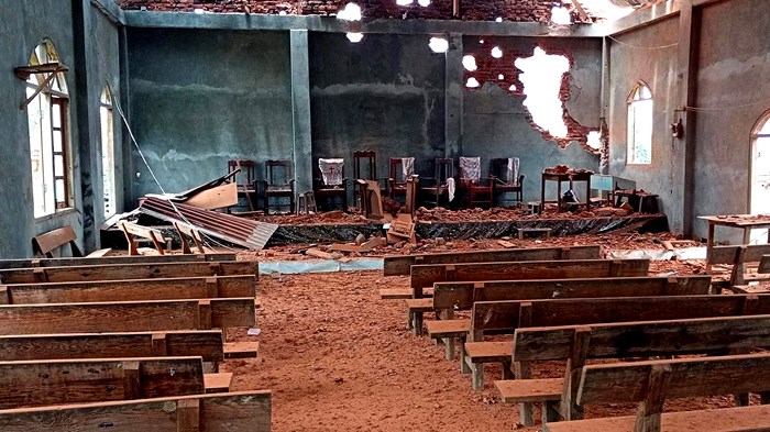 Report: Myanmar’s Military Is Destroying Churches in Chin State