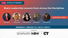 UPCOMING WEBINAR - Black Leadership Lessons from across the Disciplines