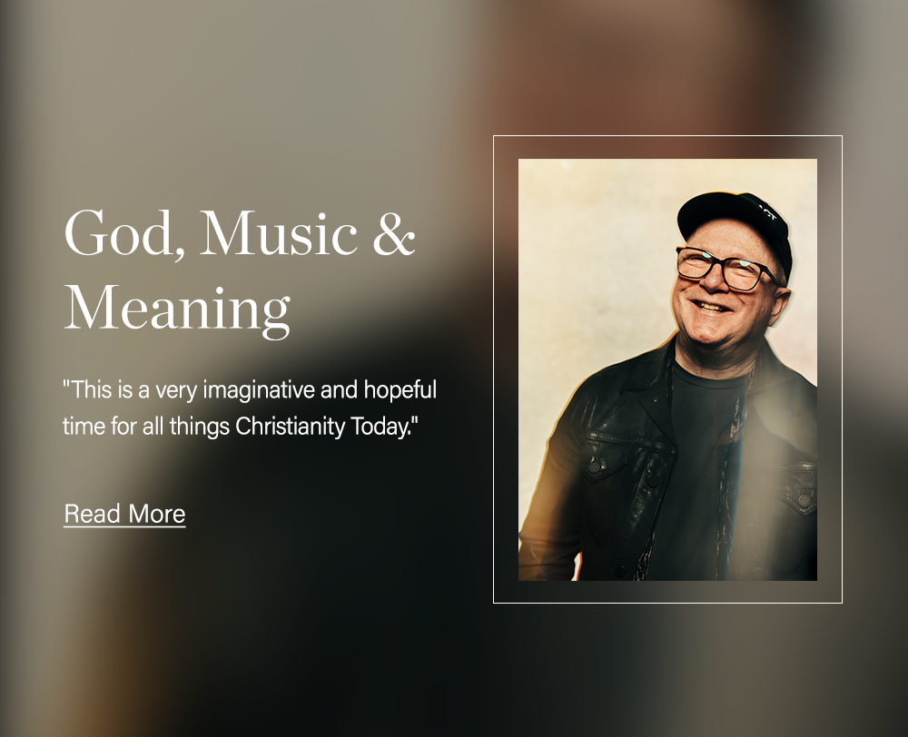 God, Music & Meaning: Charlie Peacock, Grammy Award–winning music producer and host of CT’s “Music & Meaning” podcast, shares how God has worked through his life and career.