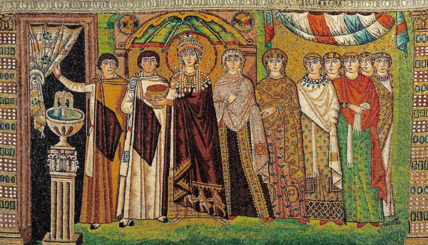 Theodora in the Basilica of Saint Vital