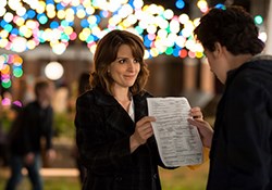 (l to r) Tina Fey stars as Portia Nathan and Nat Wolff stars as Jeremiah Balakian in Paul Weitz's 'Admission', a Focus Features Release.