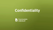 Are We Keeping It Confidential?