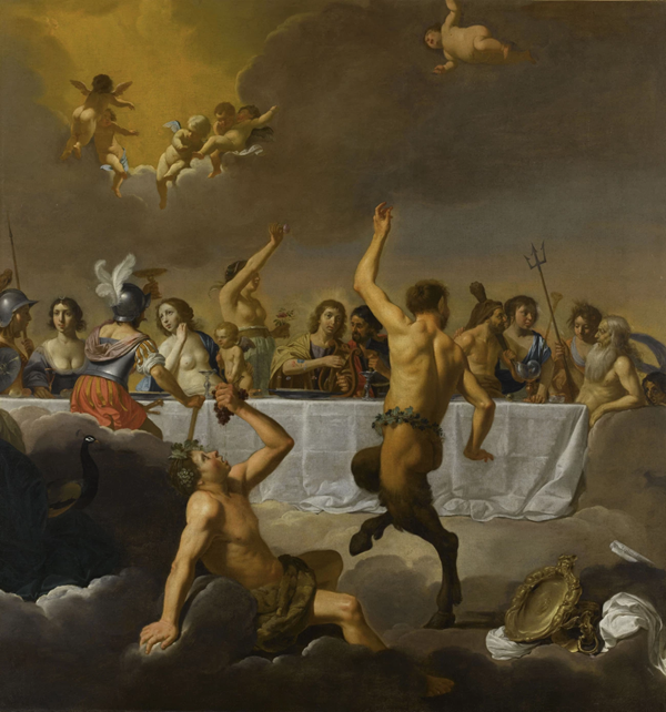 Jan van Bijlert所绘的《诸神的盛宴》