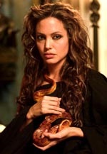 Angelina Jolie as Queen Olympias