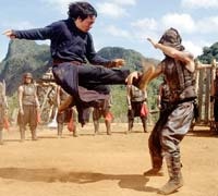 At least Jackie Chan's fight scenes are cool