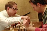 Checkmate: Elders Calhoun & Rogers at play