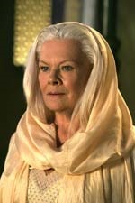 The stately Judi Dench plays Aereon