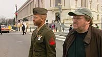 Michael Moore and Sgt. Abdul Henderson go to Capitol Hill