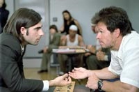 Albert (Jason Schwartzman) and Tommy (Mark Wahlberg) confer