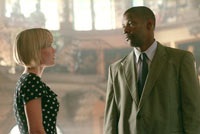 Radha Mitchell and Denzel Washington