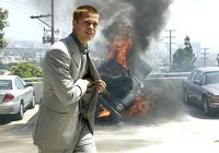 Brad Pitt plays the role of Rusty Ryan