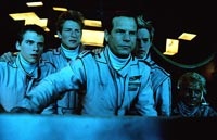 The Tracys (including Bill Paxton as Jeff Tracy) go to work